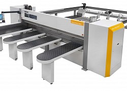 Centre CNC de taiat in pachet placi din mase plastice sau compozite tip Selco Plast - BIESSE PLAST