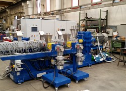 Linie de extrudere pentru COMPOUND si MASTERBATCH - COMAC