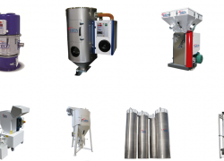Masini si instalatii pentru transportul si tratamentul de granule din plastic MAIN TECH